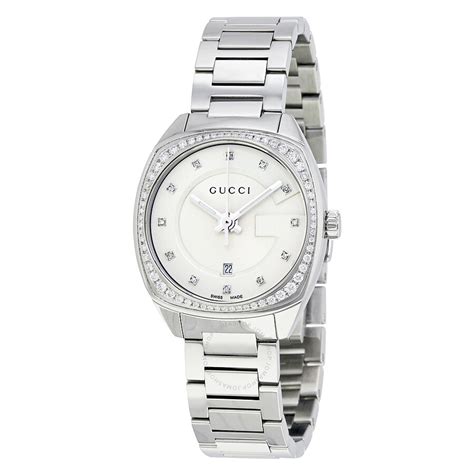 gucci diamond watch womens|ladies Gucci watch diamond dial.